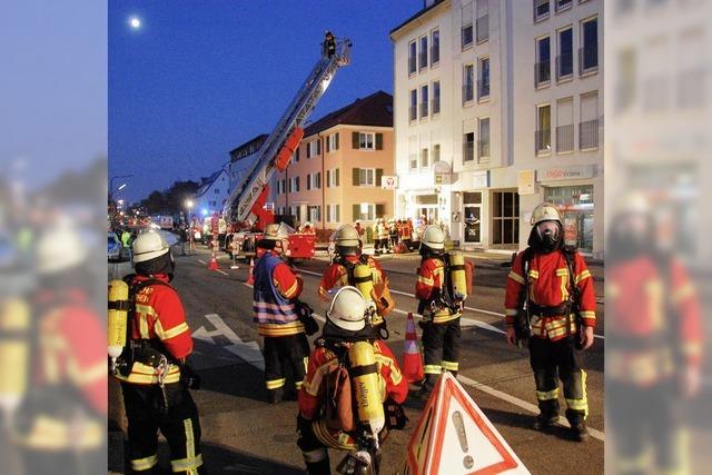 50 000 Euro Schaden bei Brand in einem Bistro