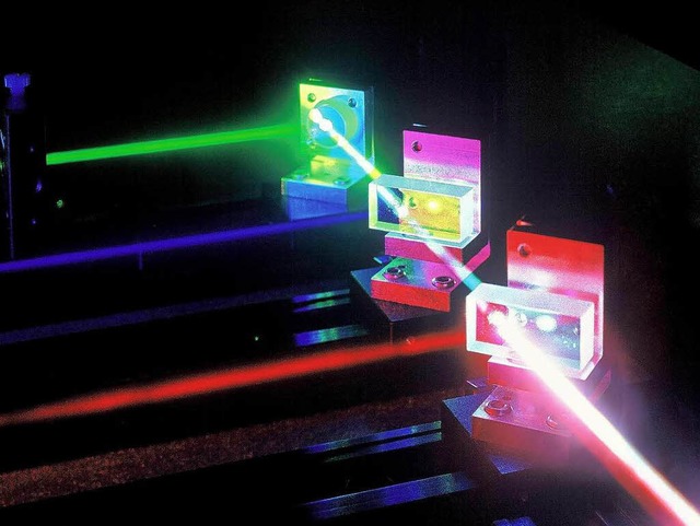 Mess-Meister: die Laser des Freiburger Fraunhofer-Instituts  IPM   | Foto: FG