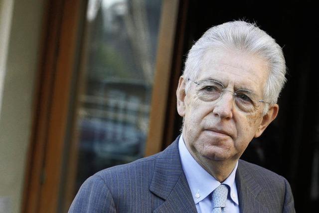 Nach Rücktritt Berlusconis soll Monti regieren
