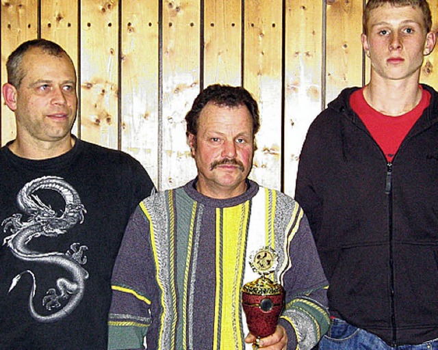 Frank Wunderlin, Peter Eiche und Mike Banholzer (von links) bekamen Bestnoten.   | Foto: A. Ebner