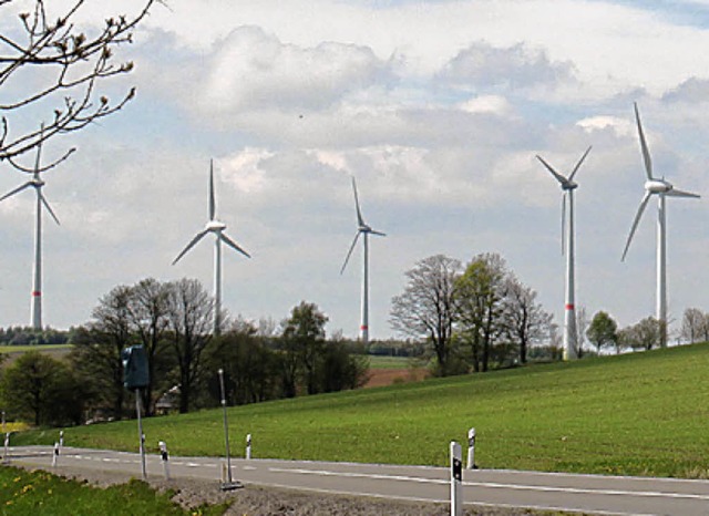 Windkraft ja, aber nur gebndelt. Keine Verspargelung.  | Foto: wd