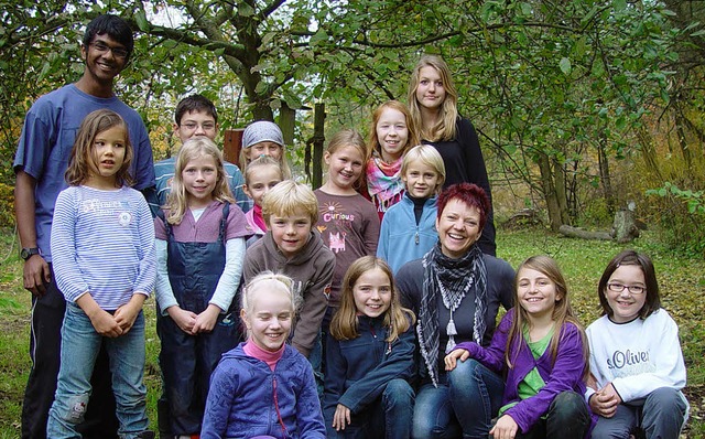 Spannende Tage im Wald und als Belohnu...s fr diese Kinder und ihre Betreuer.   | Foto: BZ