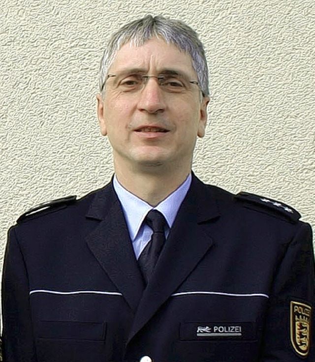 Ingo Hoffmann, Polizeihauptkommissar, ...r Leiter des  Polizeipostens Lenzkirch  | Foto: Privat