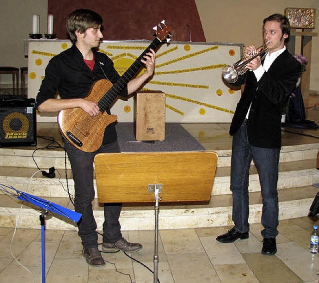 Lebendige musikalische Impulse vermitt...chard in der Herz-Jesu-Kirche Stegen.   | Foto: Monika Rombach