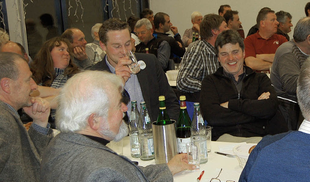 Rund 80 Zuhörer interessierten sich für die Zukunft der EU-Weinbaupolitik.  | Foto: Victoria Langelott