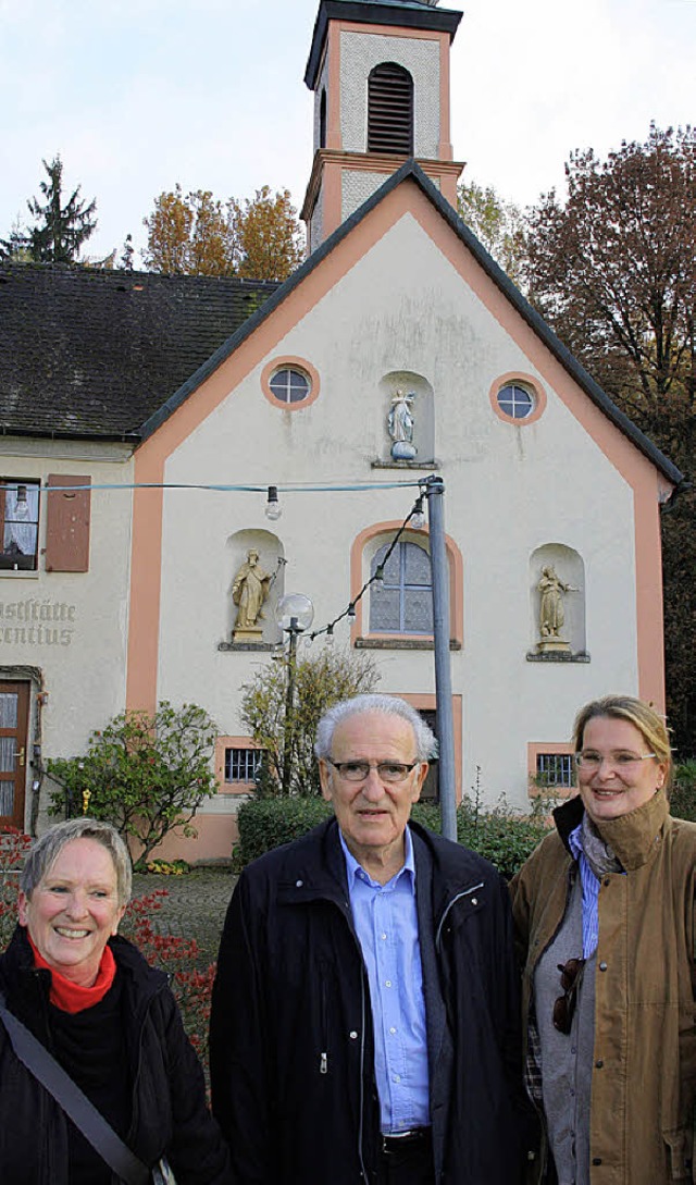 Die Sprecher der IG Giersberg (von lin...le, Eckard Ulrich und Michaela Platten  | Foto: Andreas Peikert