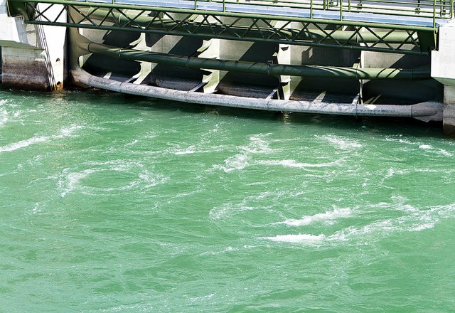 Das Wasserkraftwerk Rheinfelden gehrt...bei den erneuerbaren Energien gehrt.   | Foto: D.Rock