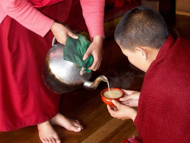 Ein kleiner Blick in das Leben von tibetisch-buddhistischer Nonnen.  | Foto: Veranstalter