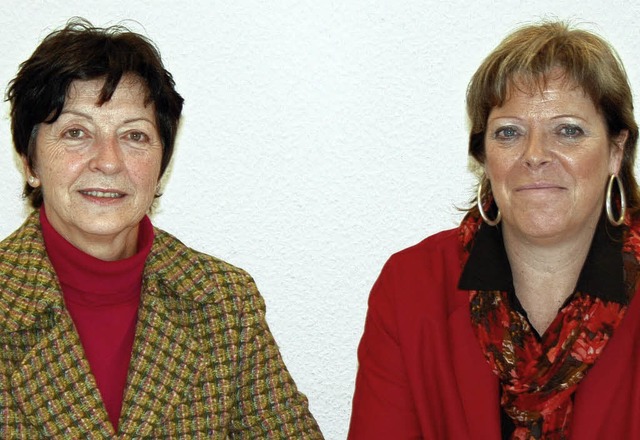 SPD-Abgeordnete in der Emmendinger BZ-...i (Bund), rechts Sabine Wlfle (Land)  | Foto: Hans-Jrgen Trul