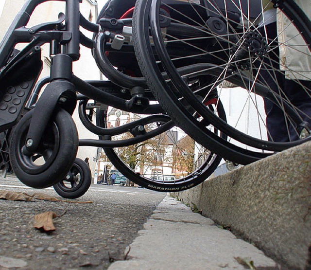 Der Behindertenbeirat will mehr  an di...t und auf Probleme aufmerksam machen.   | Foto: Hnig