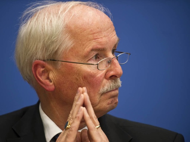 &#8222;Wir brauchen die Ergebnisse&#82...dert Generalbundesanwalt Harald Range.  | Foto: AFP