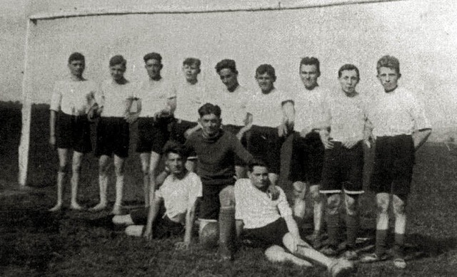 1926 waren sie die ersten Grofeld-Handballer in Schuttern.   | Foto: Bild: Verein/Repro: BZ