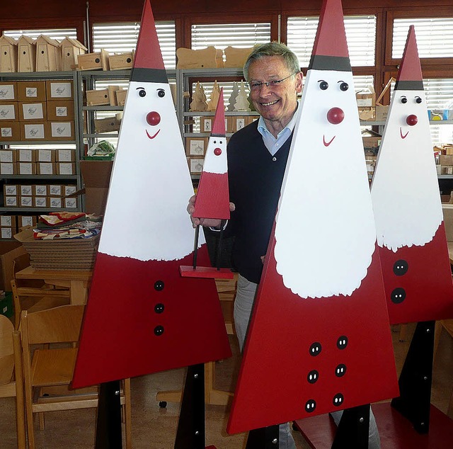 ernst wuttig, caritas-werksttte, weihnachtsmarkt  | Foto: peter stellmach