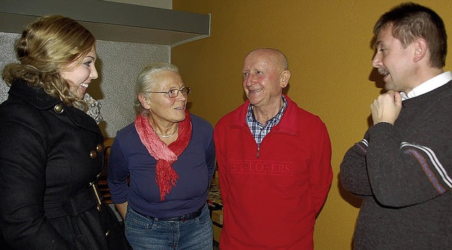 Maria und Bernhard Vierus berichteten ...ortrag beantworteten sie viele Fragen.  | Foto: Binner-Schwarz