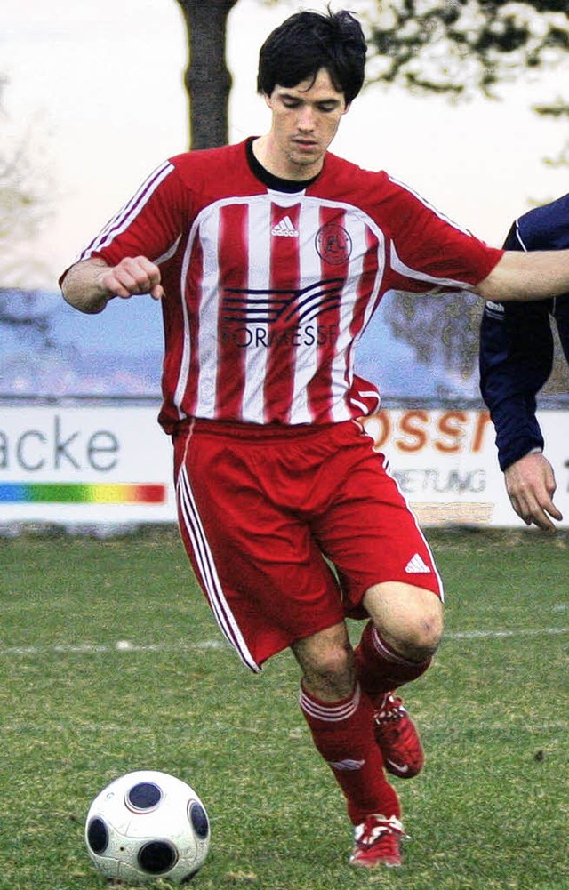 Effizient: Der Lffinger Joel Grieshab...men 1:0-Erfolg beim Tabellenletzten.    | Foto: reinhardt