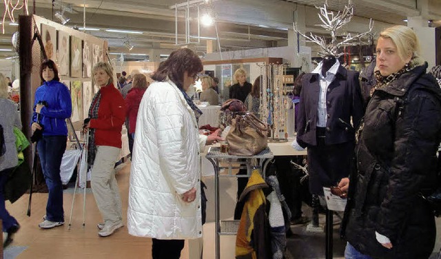 Das Konzept des Wintermarkts hat sich bewhrt, die Besucherresonanz war gro.  | Foto: Christiane Franz