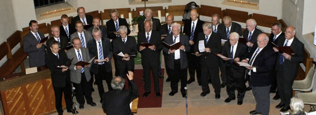 Mit einem Kirchenkonzert beendete der ...rein Wintersweiler sein Jubilumsjahr.  | Foto: cremer