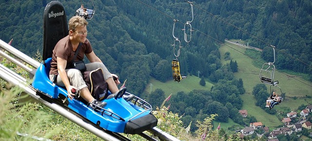 Die Todtnauer Rodelbahn gehrt zu den ...un, die eine Rekordsaison vermelden.    | Foto: Schmidt