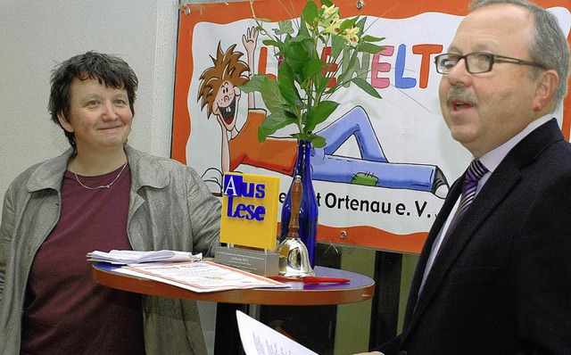 Carmen Strzel und Hermann Weber  | Foto: Gertrude Siefke