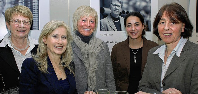 Fnf Frauen, die beruflich Vorbild sei...r, Katrin Mller und Martina Hodapp.    | Foto: gertrude siefke