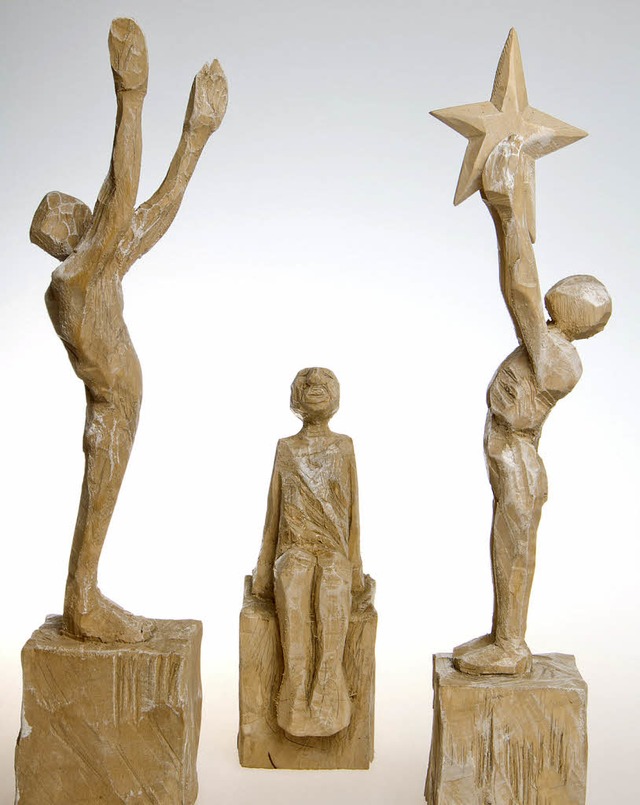 Skulpturen und Figuren der Ausstellung &#8222;Sternstunden&#8220;.  | Foto: Dieckmann