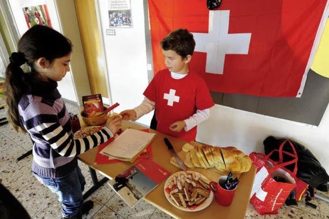 Europareise im Schulhaus