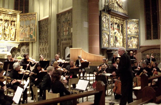 Ein anspruchsvolles Programm bot das Orchester bei seinem Herbstkonzert.  | Foto: Ursula Schmidt