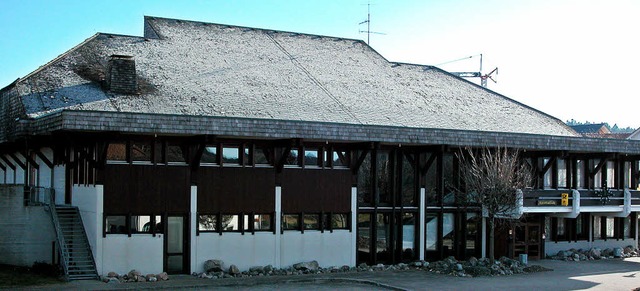 Das Kur- und Sporthaus in Bernau: Gut ...r alle Feste, besonders der Vereine.   | Foto: Archivfoto: BZ