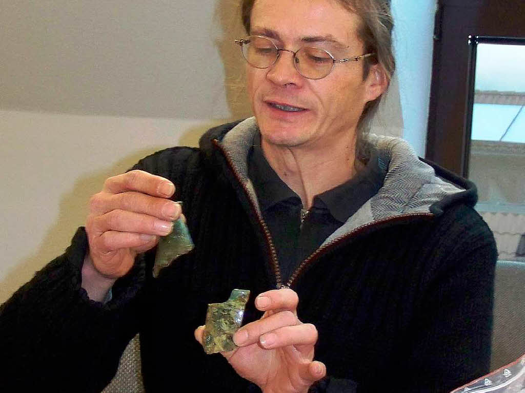 Grabung und Funde der Archologen in Waldkirch