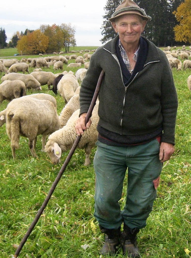 Rolf Hfle auf der Weide.  | Foto: privat
