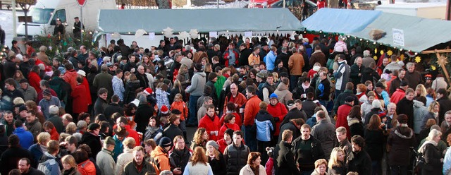 Der Weihnachtsmarkt in Grafenhausen wird am Sonntagmittag erffnet.   | Foto: BZ