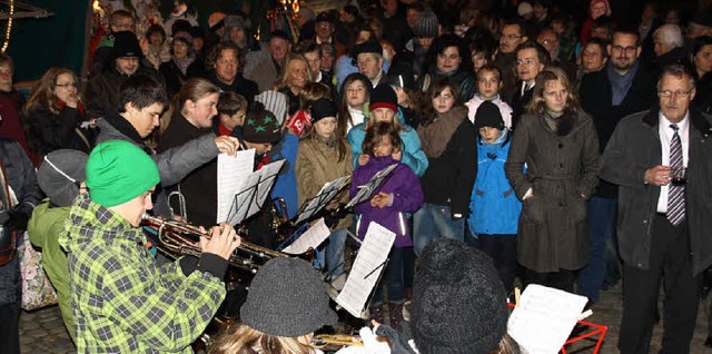 Blser der Jugendmusikschule Kirchzart... am Freitag im Innenhof der Talvogtei.  | Foto: Andreas Peikert