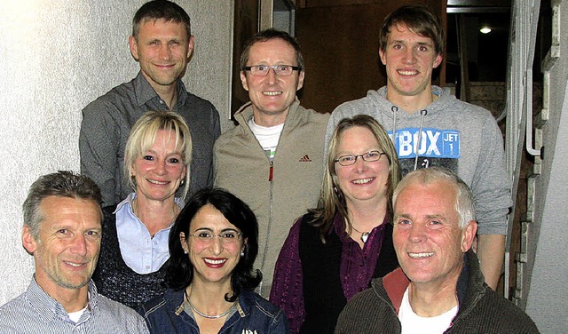 Der Vorstand des Skiclubs Bad Sckinge...and), Marion Marder und Michael Hahl.   | Foto: Michael Gottstein