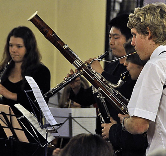 Blser in der Sinfonia aus Bachs Weihnachtsoratorium   | Foto: gra