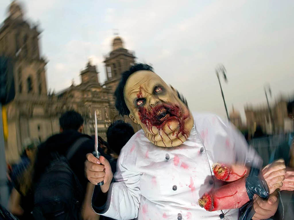 Die Zombies sind los in Mexico City.