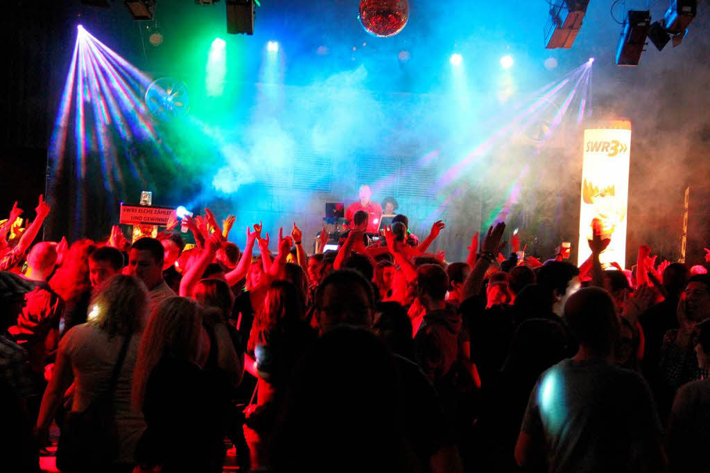 1200 Gäste bei der SWR3 Dance Night in Schopfheim 1200 Gäste bei der SWR3 Dance Night in Schopfheim