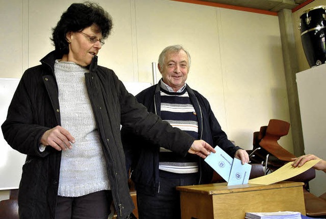 Fr oder gegen S21: 46566  Menschen im... Weihermattenschule in Bad Sckingen.   | Foto: ralph fautz