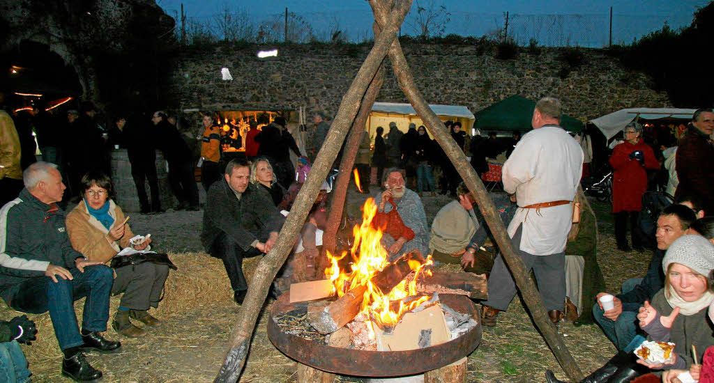 Vogtsburger Weihnachtsmarkt in Burkheim