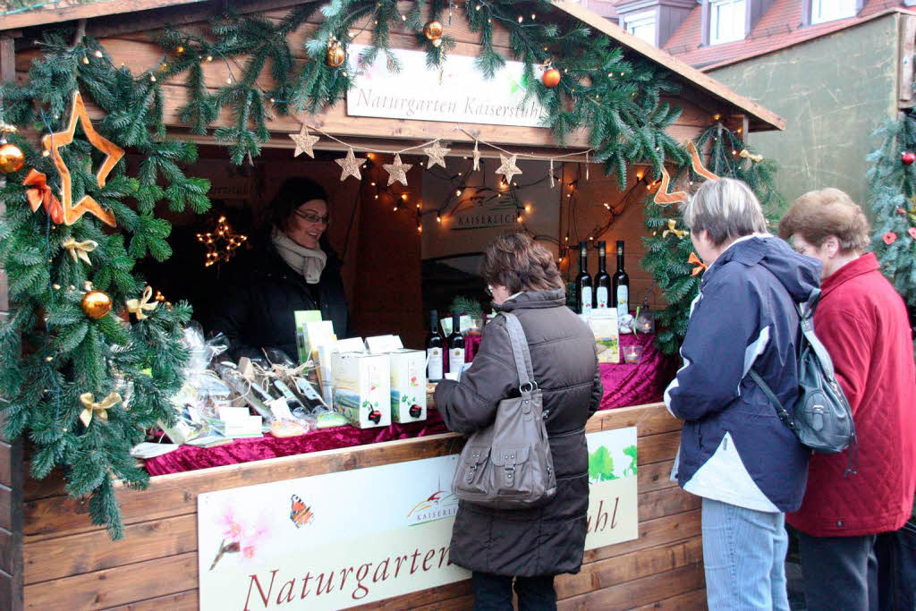 Impressionen vom  Breisacher Weihnachtsmarkt