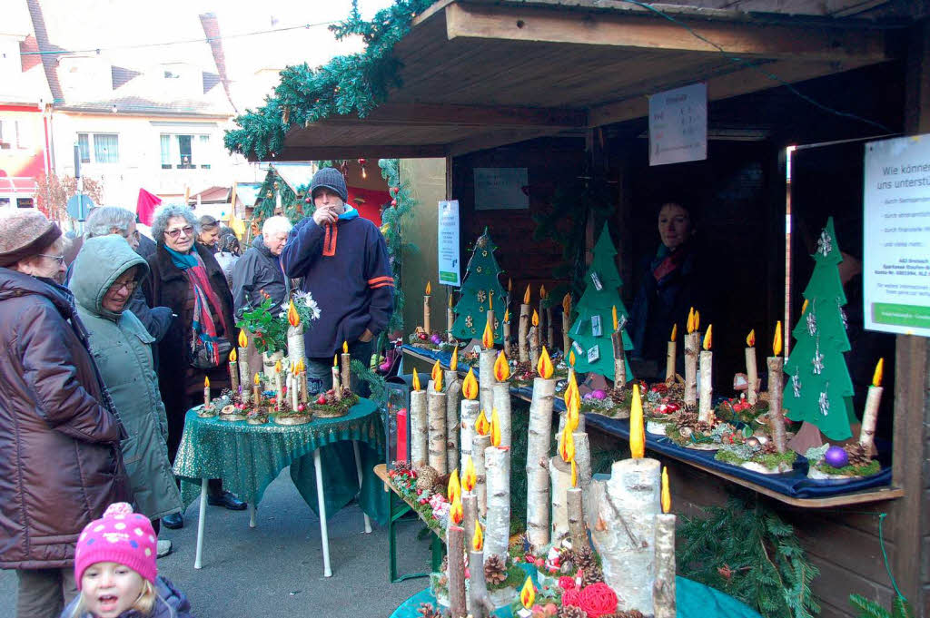 Impressionen vom  Breisacher Weihnachtsmarkt