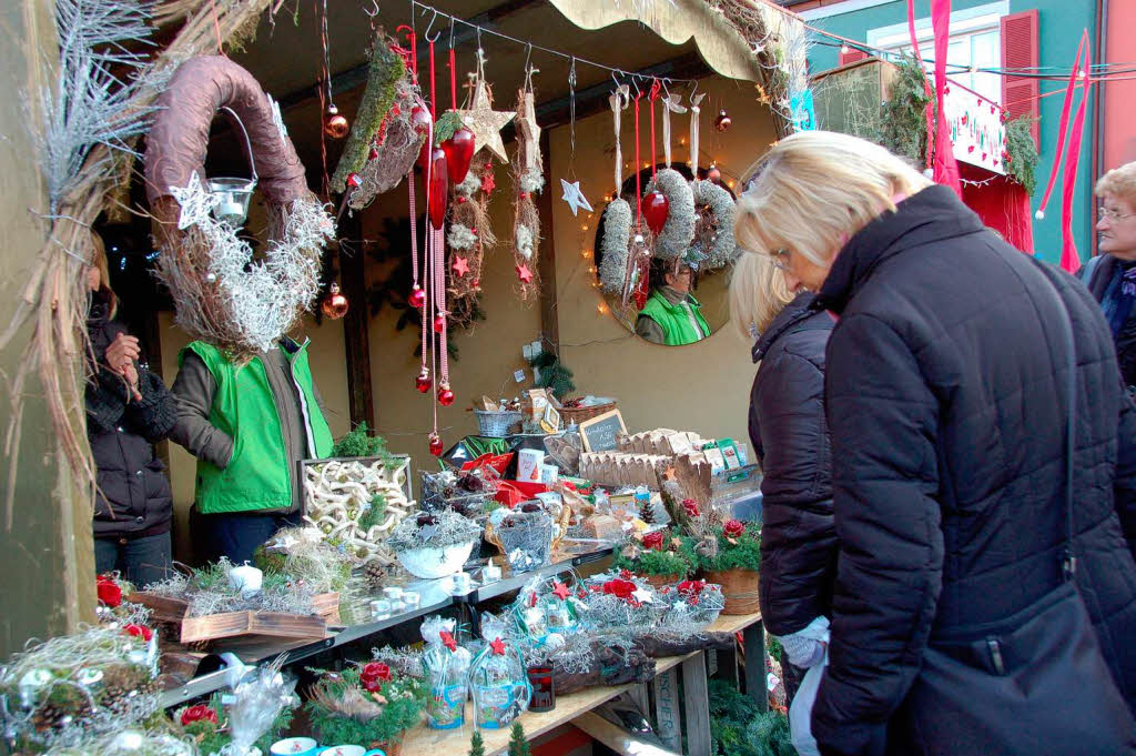 Impressionen vom  Breisacher Weihnachtsmarkt