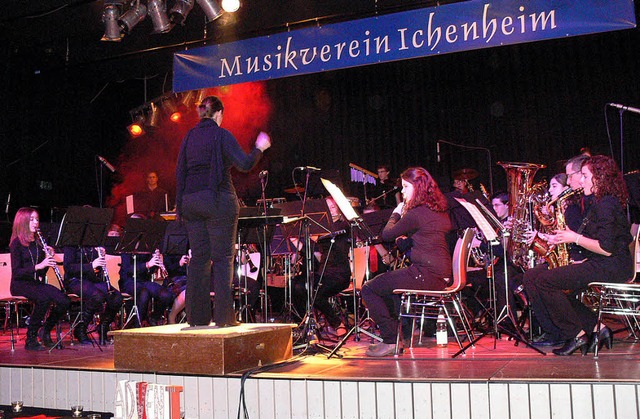 Von Blasmusik bis Swing: das Konzert in Ichenheim  | Foto: dieter fink