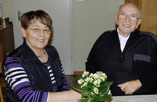 Renate und Alfred Henninger knnen am ...das Fest der goldenen Hochzeit feiern.  | Foto: Roland Vitt