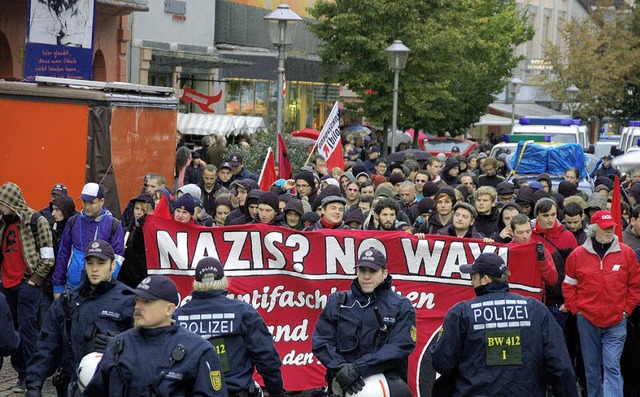 Die rechte Szene ist in der Ortenau un... dies zuletzt eindrucksvoll bewiesen.   | Foto: rab