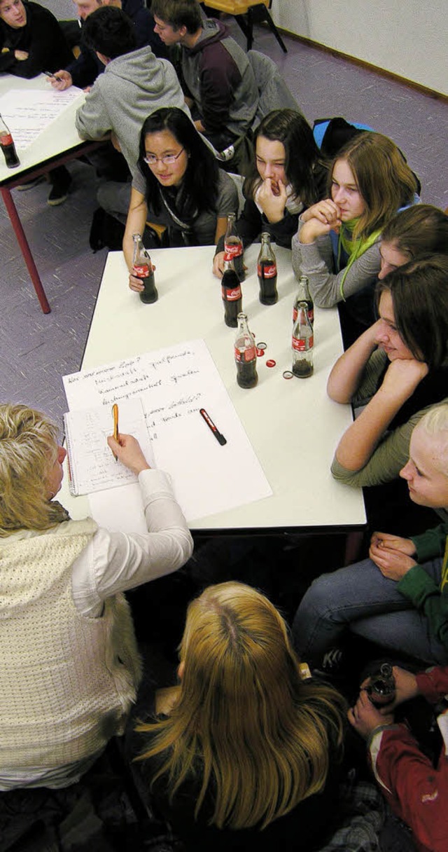 14. Jugendforum in Kenzingen: Die vert...or und uerten Probleme und Anliegen.  | Foto: Ute Schler