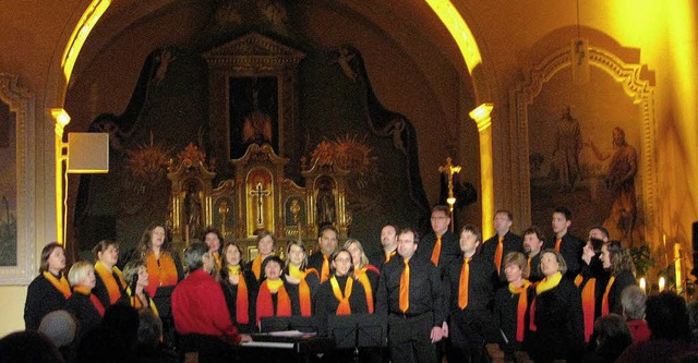 Adventskonzert des Gospelchors Bernau. Ulrike Spiegelhalter  | Foto: Ulrike Spiegelhalter