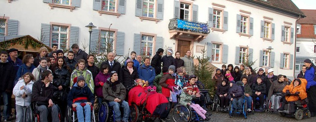 Kleines Jubilum fr den Adventskalender Schlosserhaus  | Foto: Sylvia-Karina Jahn