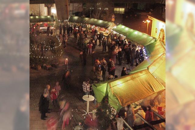 Markt auf dem Kirchplatz