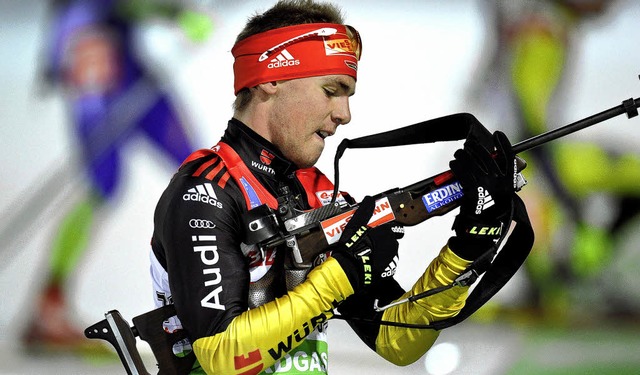 Simon Schempp, am Skiinternat in Furtw...sgebildet, beim Weltcup in stersund    | Foto: dpa