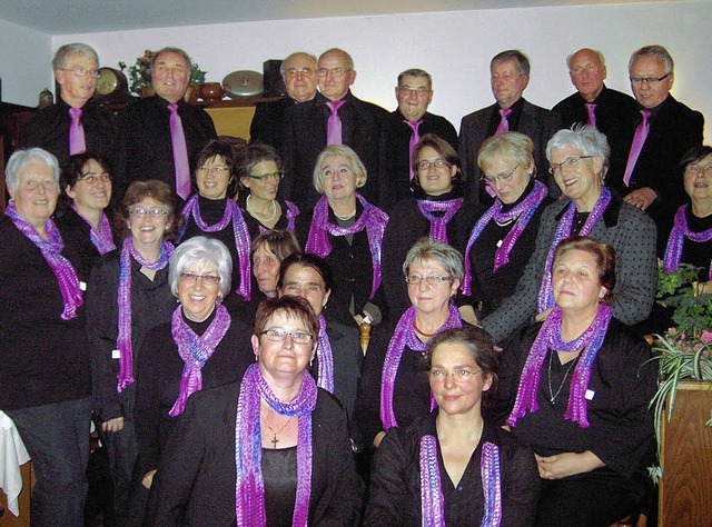 Die Mitglieder des Bonndorfer Kirchenc... der Chor in seiner Hauptversammlung.   | Foto: Cornelia Selz